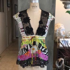 GUCCI boho top size 42